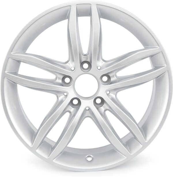 17X7.5 Inch Aluminum Alloy Wheel Rim for Mercedes C250 C300 2012 2013 2014 | ALY85227, Sliver Direct Replacement (1)