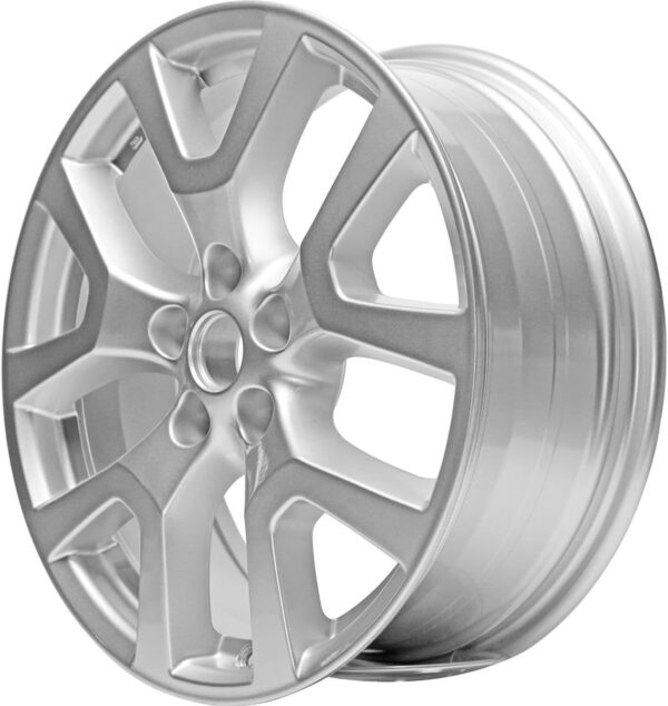New 18x7 inch 18 Inch Premium Aluminum Alloy Wheel Rim for Nissan Rogue 2011 2012 2013 2014 2015 | ALY62561U20N | Direct Fit - OE Stock Specs, Silver - Image 2