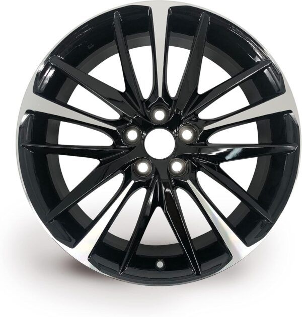 For Toyota Camry OEM Design Wheel 19" 19x8 2018-2024 Machined Black Single Replacement Rim
