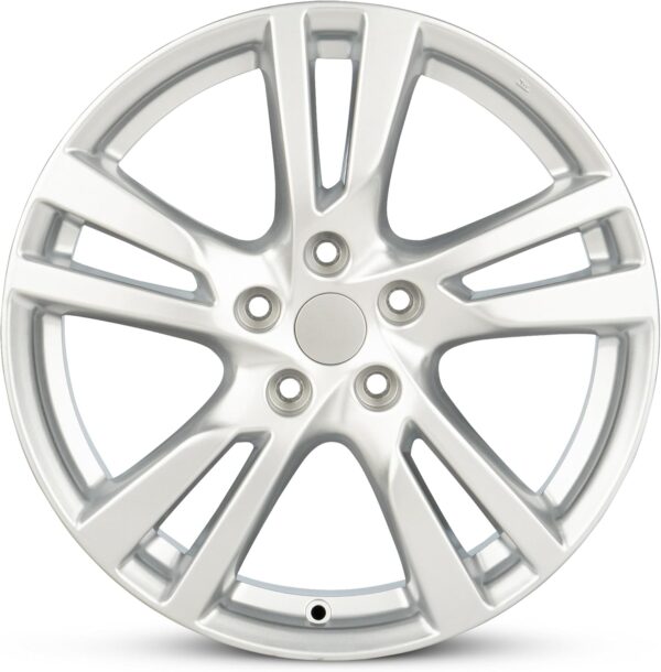 For 2013-2018 Nissan Altima 18 Inch Painted Silver Alloy Rim - OE Direct Replacement -  Car Wheel