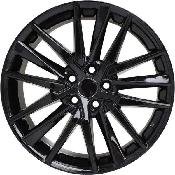 19x8inch 19 Inch 19“ Premium Aluminum Alloy Wheel Rim Compatible with Toyota Camry XSE 2021 2022 2023 2024, ALY75222U46N, OE Stock Specs, Gloss Black