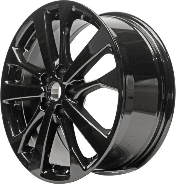 New 18x7.5" 18 Inch Gloss Black Aluminum Alloy Wheel Rim for Nissan Altima 2016 2017 2018 | ALY62720U45N | Direct Fit - OE Stock Specs - Image 2